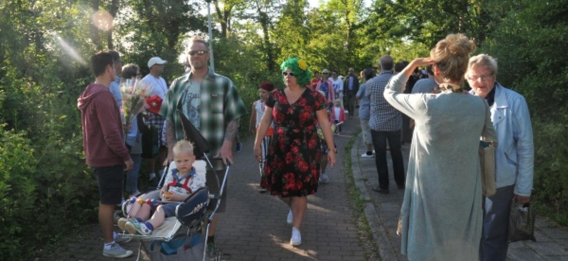 Feestelijke finish Dokkumer avondvierdaagse
