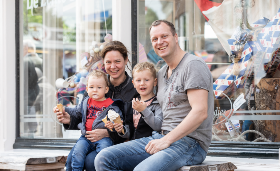 Zomergasten: ijsjes eten en inkopen doen
