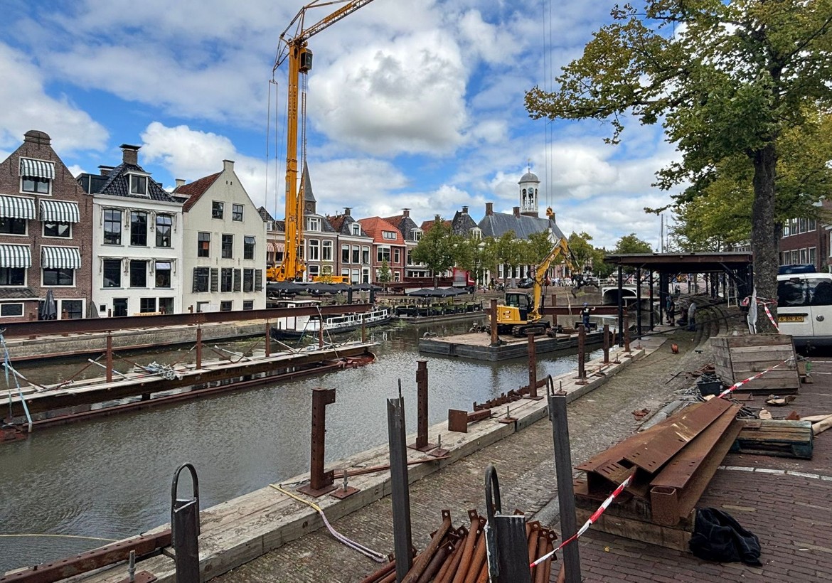 Voorbereidingen in volle gang: opbouw hoofdpodium Admiraliteitsdagen gestart