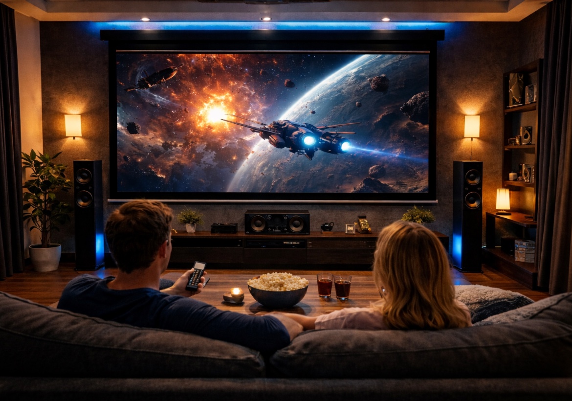 De ultieme thuisbioscoop: Meer dan alleen een grote tv