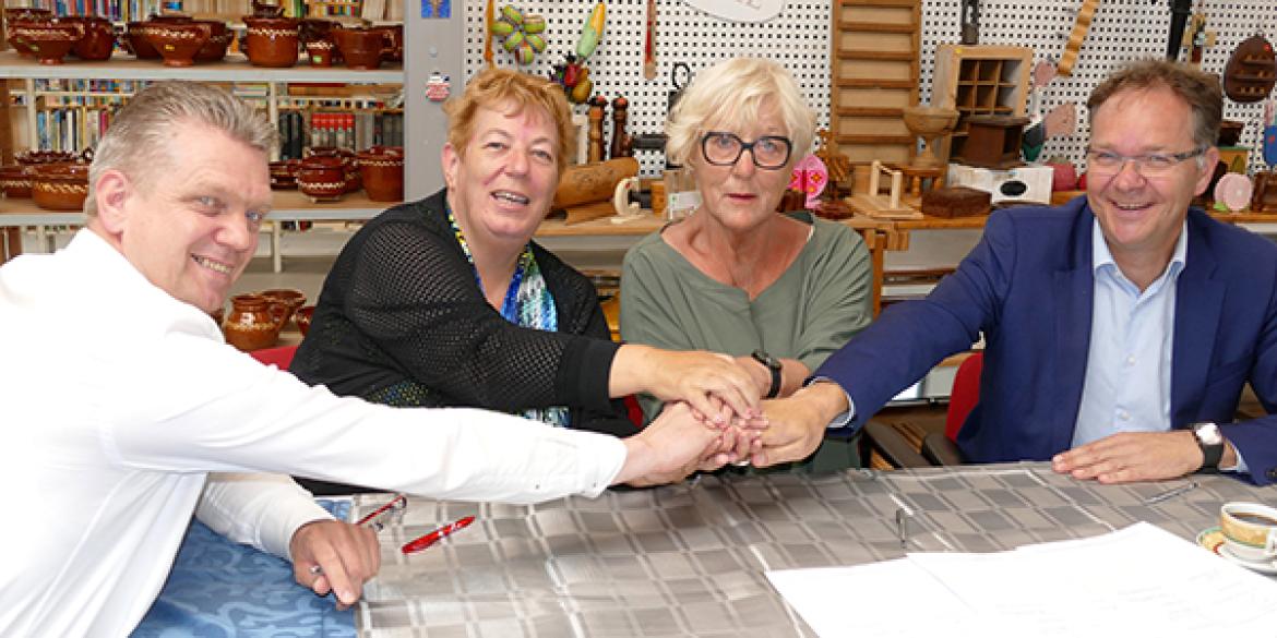 De Wissel start kledingsorteercentrum eind dit jaar