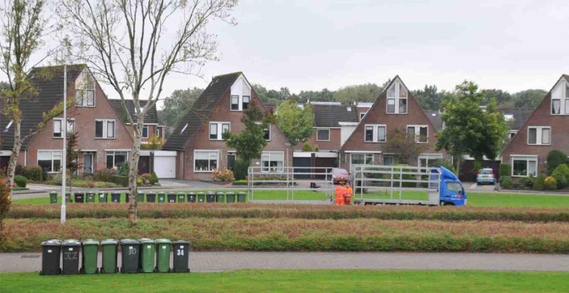 Containerwisseloperatie in Dokkum bijna afgerond