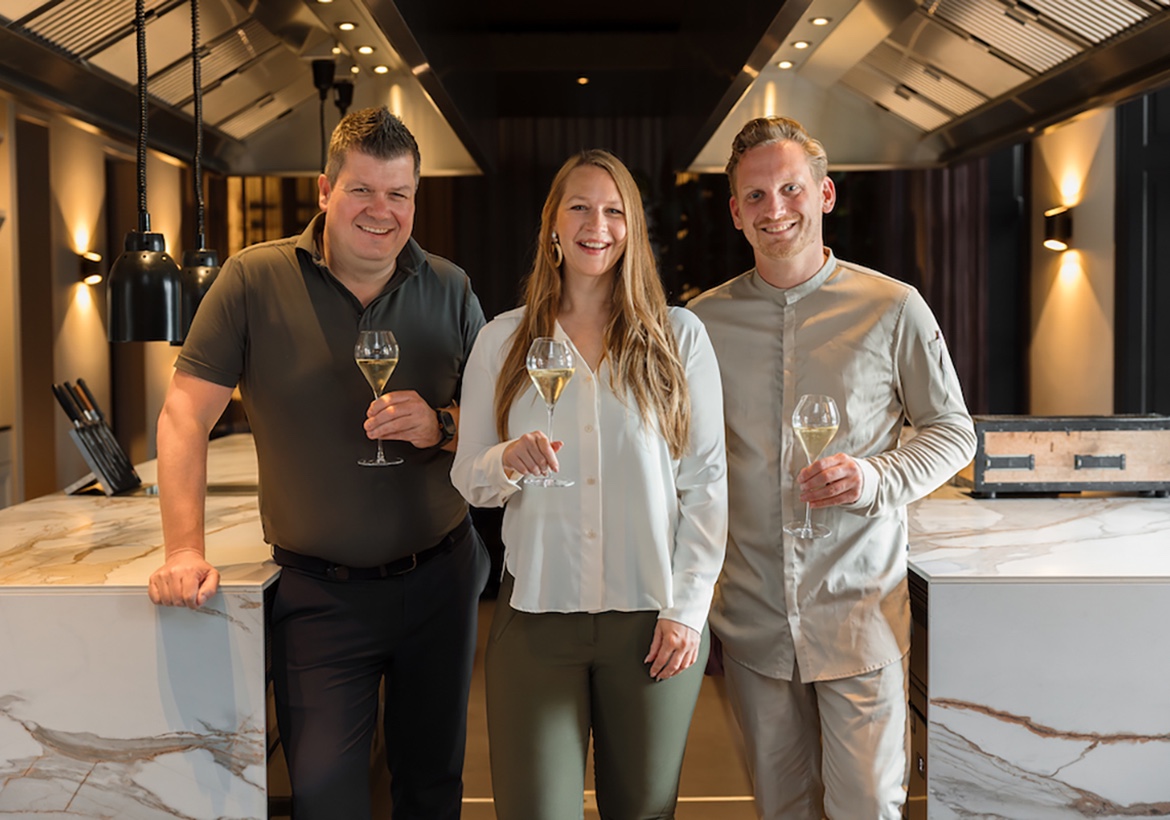 Liudger van der Meer en Ryanne Rinsma nieuwe eigenaren restaurant Ode