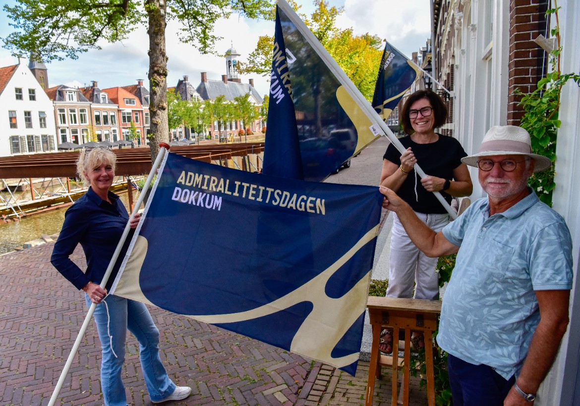 Nieuwe vlag voor Admiraliteitsdagen